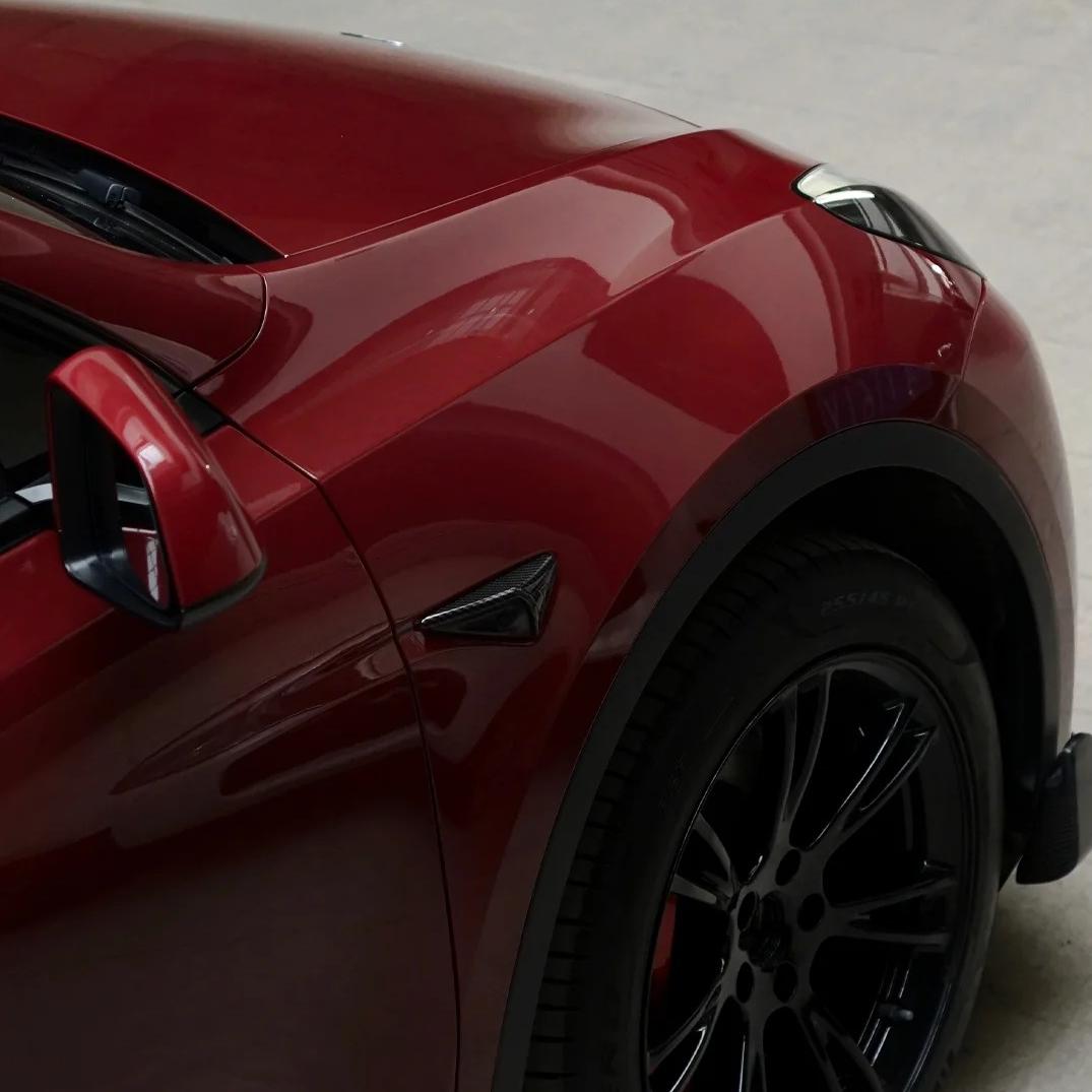 Gloss Metallic Ancora Red Car Vinyl Wrap PET