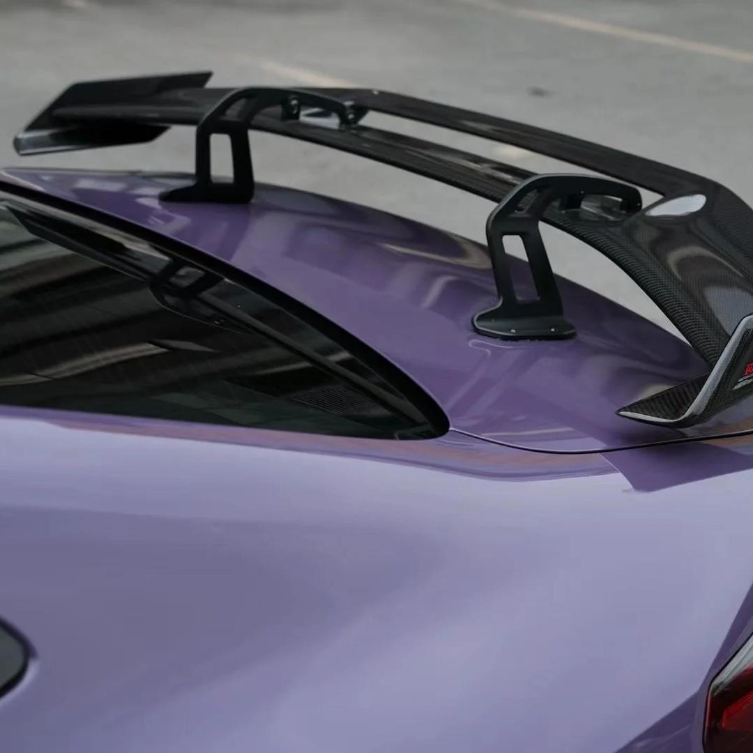 Gloss Metallic Hazy Purple Car Vinyl Wrap PET