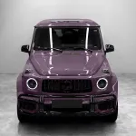 Gloss Metallic Latte Purple Car Vinyl Wrap PET