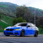 Gloss Voodoo Blue Car Vinyl Wrap 