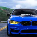 Gloss Voodoo Blue Car Vinyl Wrap 