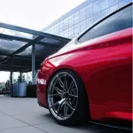 Gloss Metallic Vampire Red Car Vinyl Wrap