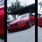 Gloss Metallic Vampire Red Car Vinyl Wrap