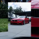 Gloss Metallic Vampire Red Car Vinyl Wrap