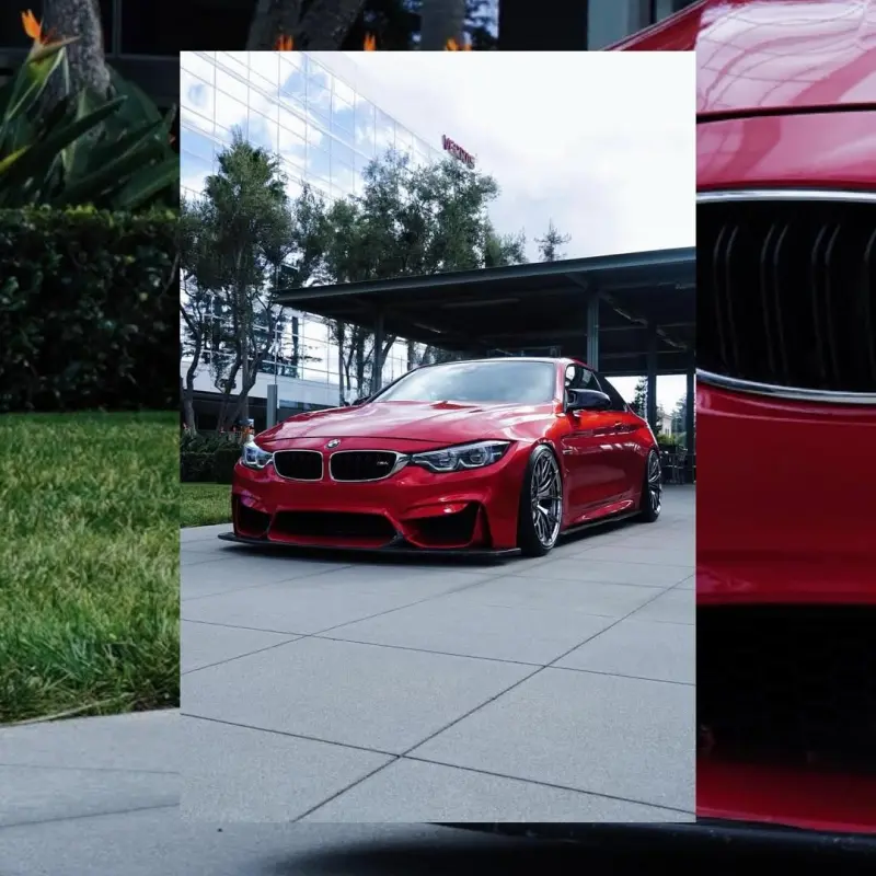 Gloss Metallic Vampire Red Car Vinyl Wrap