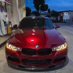 Dragon Red Car wrap
