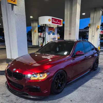 PET Ultra Glossy Liquid Dragon Red Car Vinyl Wrap  02