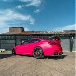 Ultimate Flat Fluorescent Pink Car Vinyl Wrap