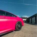 Ultimate Flat Fluorescent Pink Car Vinyl Wrap