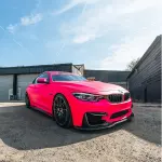 Ultimate Flat Fluorescent Pink Car Vinyl Wrap