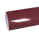 Gloss Metallic Ancora Red Car Vinyl Wrap PET