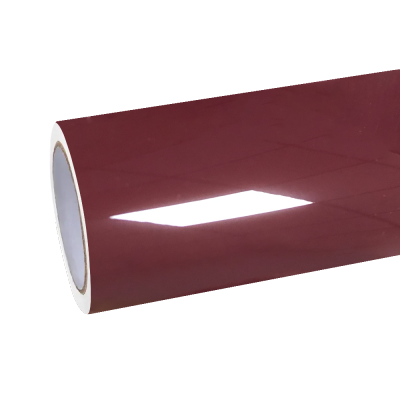 Gloss Metallic Ancora Red Car Vinyl Wrap PET 01