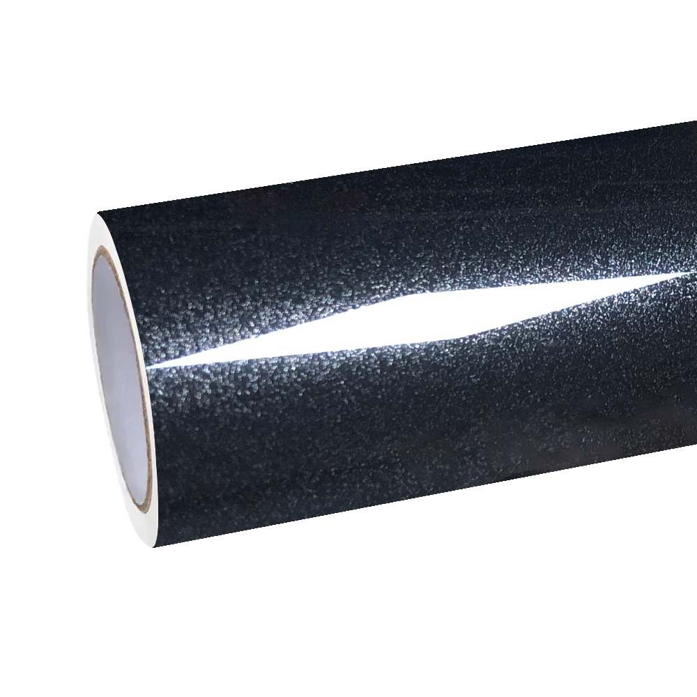 Gloss Metallic Volcano Grey Car Vinyl Wrap