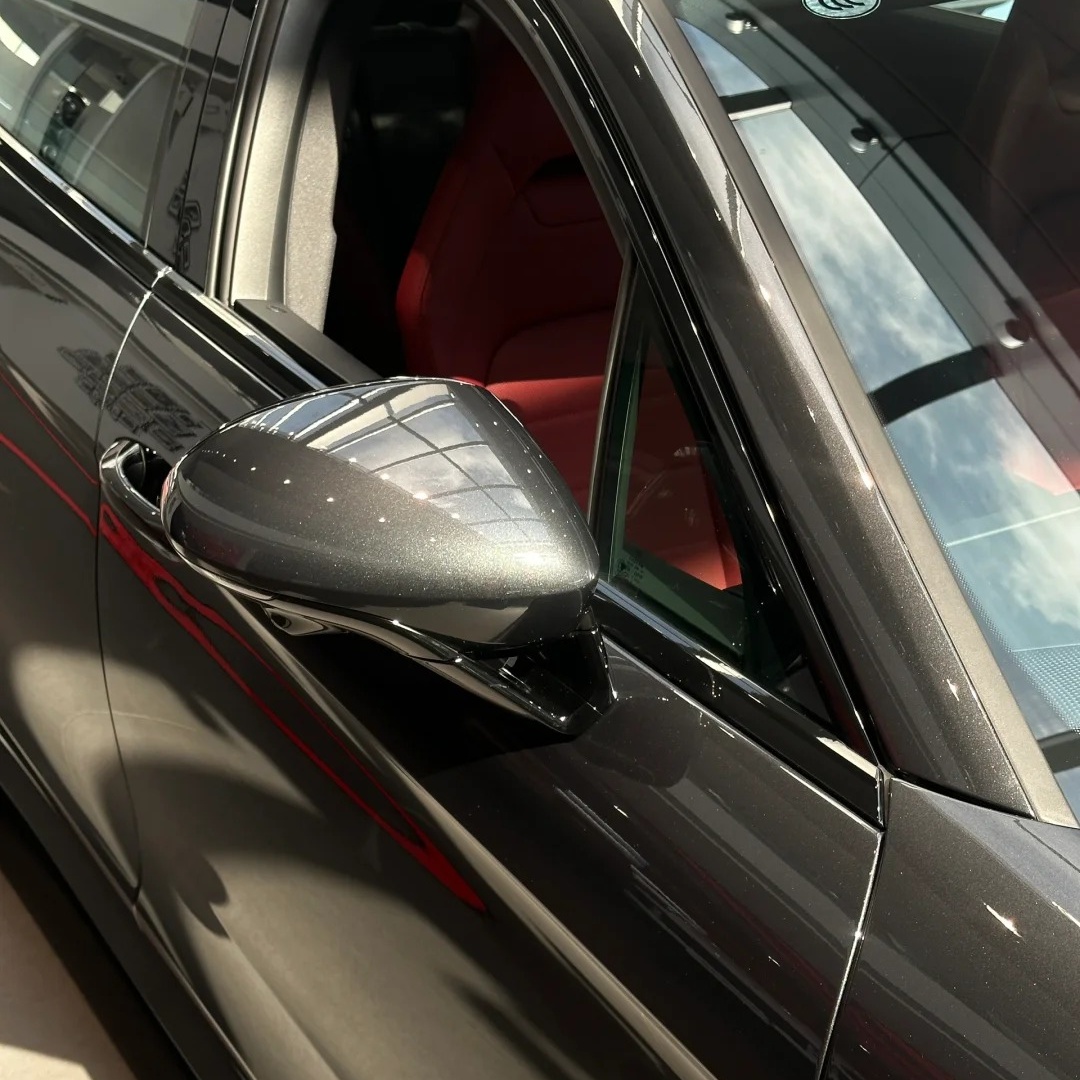 Gloss Metallic Volcano Grey Car Vinyl Wrap