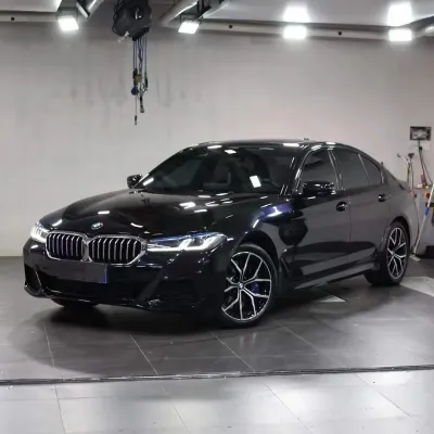 Glossy Metallic Glitter Black Blue Vinyl Wrap 02