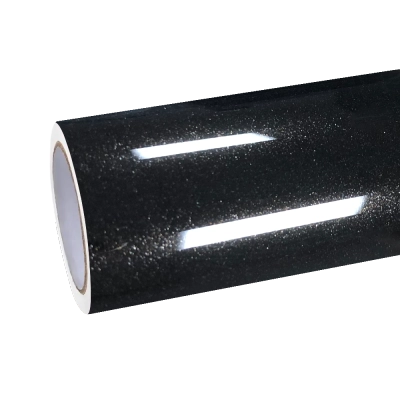 Gloss Metallic Diamond Graphite Grey Car Vinyl Wrap BMW PET  01