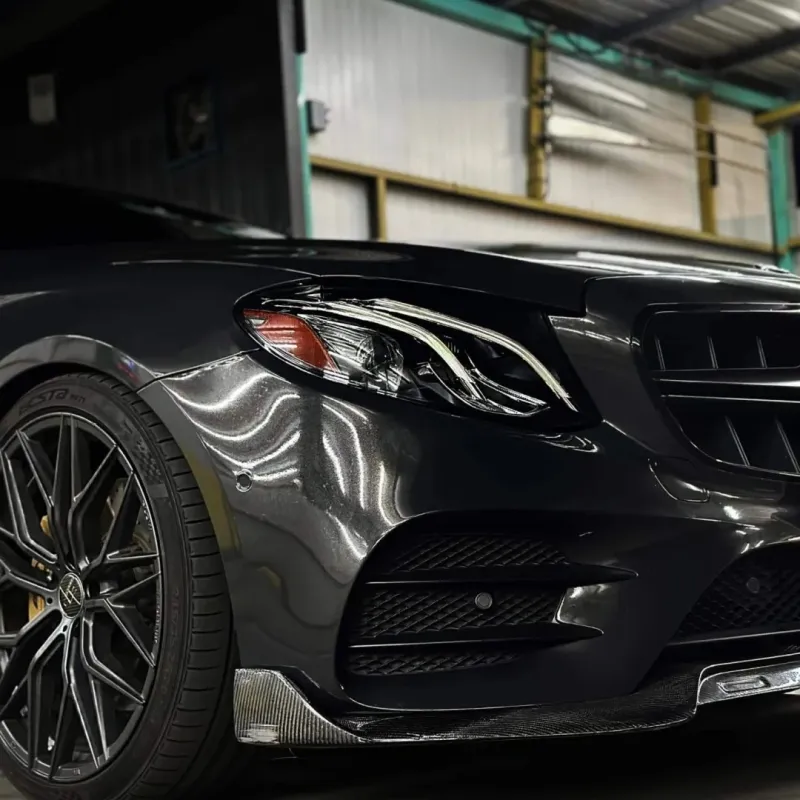 BMW Gloss Metallic Diamond Graphite Grey Car Vinyl Wrap