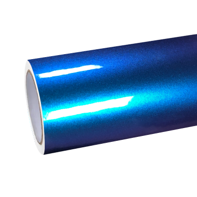 Gloss Chameleon Blue Purple Car Vinyl Wrap 01