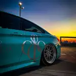 Gloss Sparkle Glitter Tiffany Blue Car Vinyl Wrap