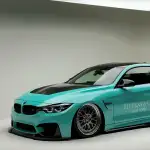 Gloss Sparkle Glitter Tiffany Blue Car Vinyl Wrap