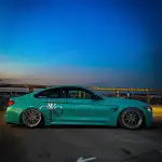 Gloss Sparkle Glitter Tiffany Blue Car Vinyl Wrap