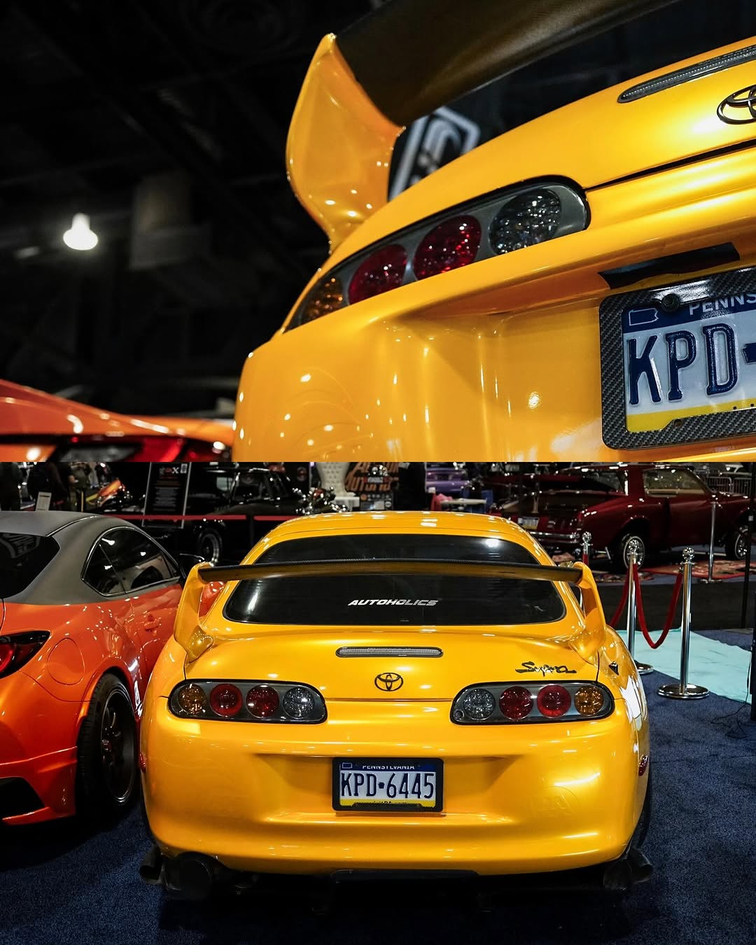 Gloss Metallic Golden Yellow Car Vinyl Wrap 