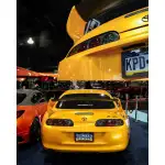 Gloss Metallic Golden Yellow Car Vinyl Wrap 