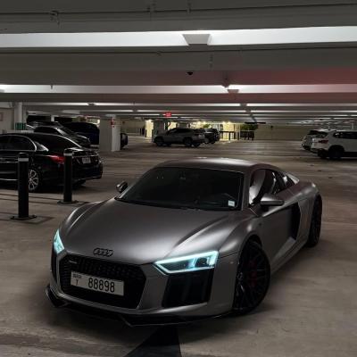 Matte Metallic Liquid Silver Car Vinyl Wrap PET 02