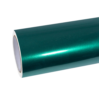 Gloss Metallic Chameleon Deep Sea Green Car Vinyl Wrap PET 01
