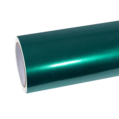 Aluko Gloss Metallic Deep Sea Green Car Vinyl Wrap PET 01