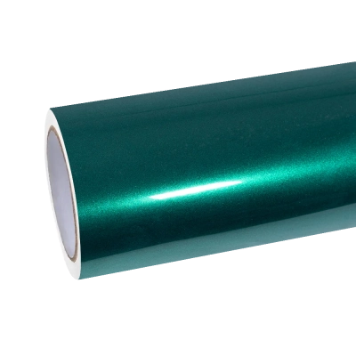 Gloss Metallic Chameleon Deep Sea Green Car Vinyl Wrap PET 01