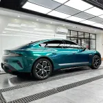 Aluko Gloss Metallic Deep Sea Green Car Vinyl Wrap PET