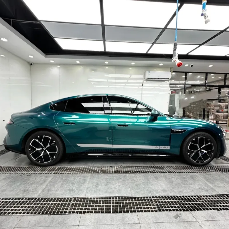 Aluko Gloss Metallic Deep Sea Green Car Vinyl Wrap PET