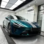 Aluko Gloss Metallic Deep Sea Green Car Vinyl Wrap PET