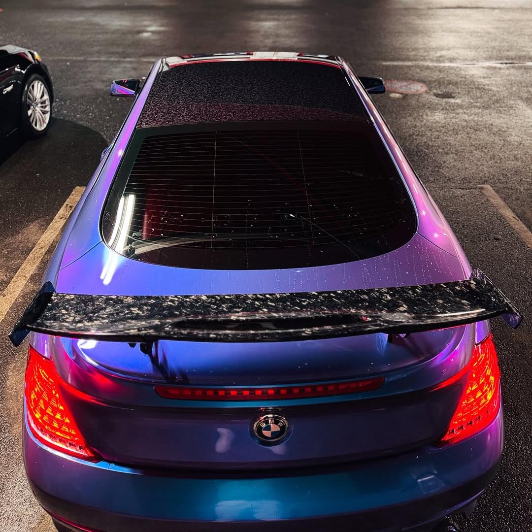 Blue Purple Car Vinyl Wrap