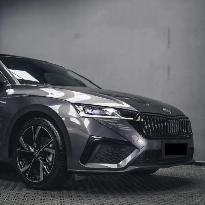 Gloss Metallic Gunmetal Grey Car Vinyl Wrap PET 02