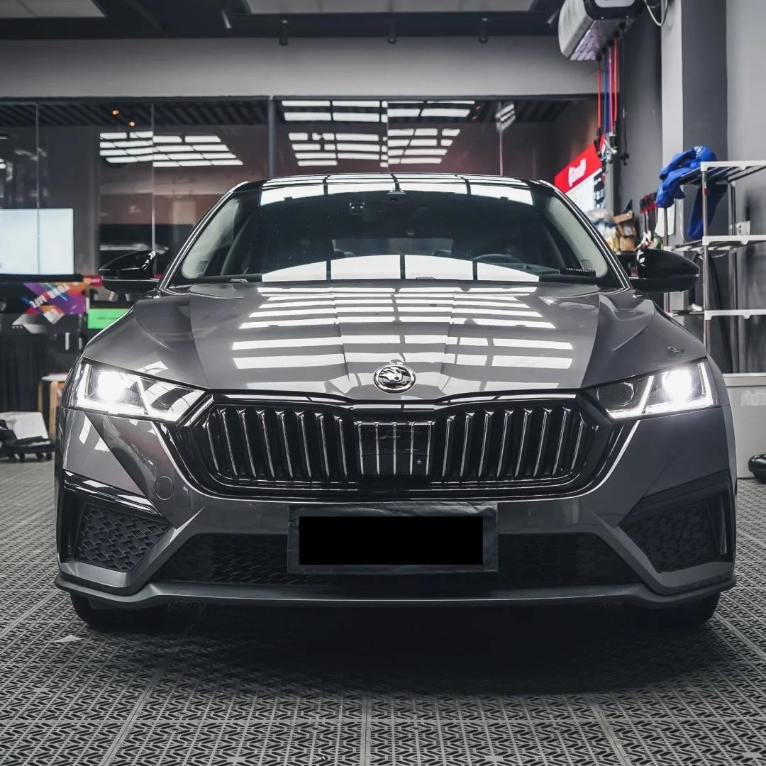 Gloss Metallic Gunmetal Grey Car Vinyl Wrap PET