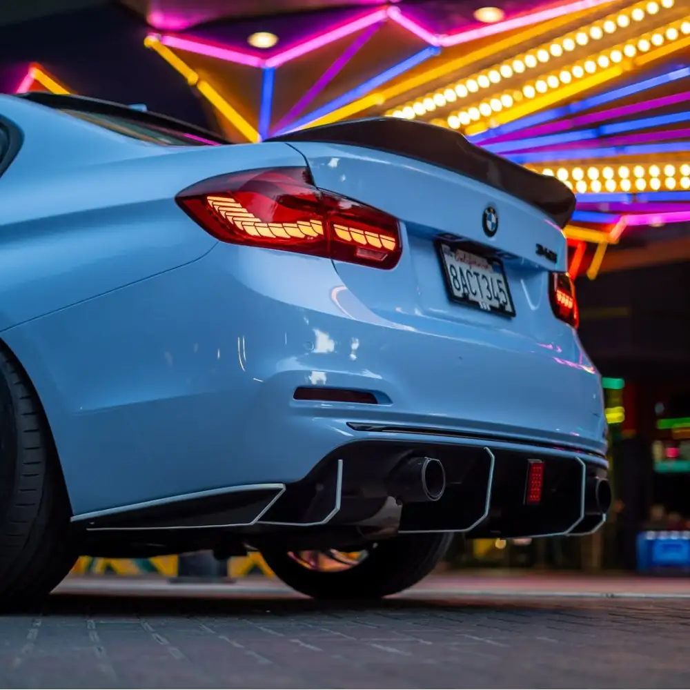 Gloss Macaron Baby Blue Car Vinyl Wrap PET