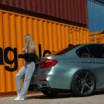 Gloss Metallic Hadlin Green Car Vinyl Wrap PET