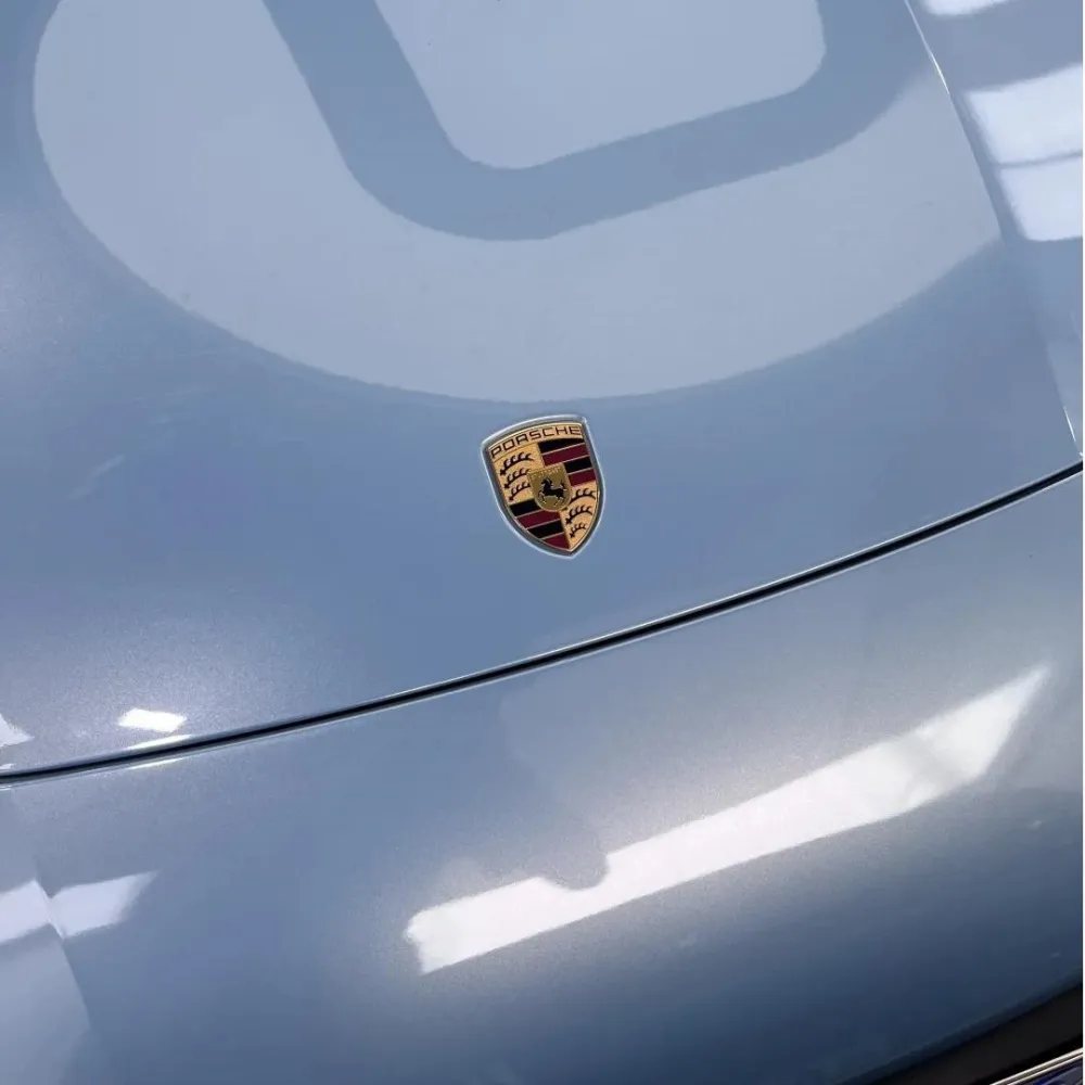 Gloss Metallic Ice Blue Car Vinyl Wrap PET