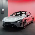 Gloss Metallic Liquid Silver Car Vinyl Wrap PET