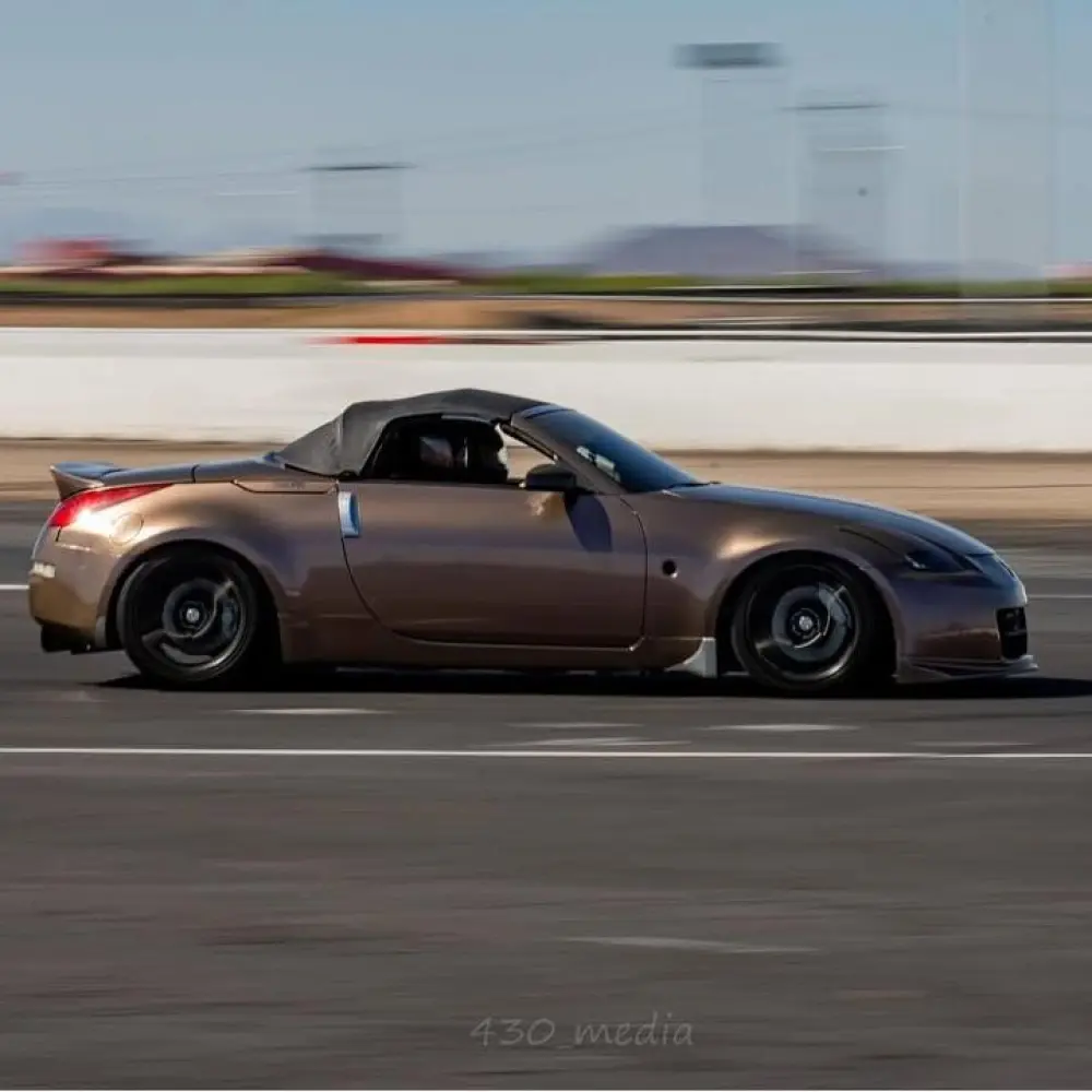 Metallic brown Car wrap 