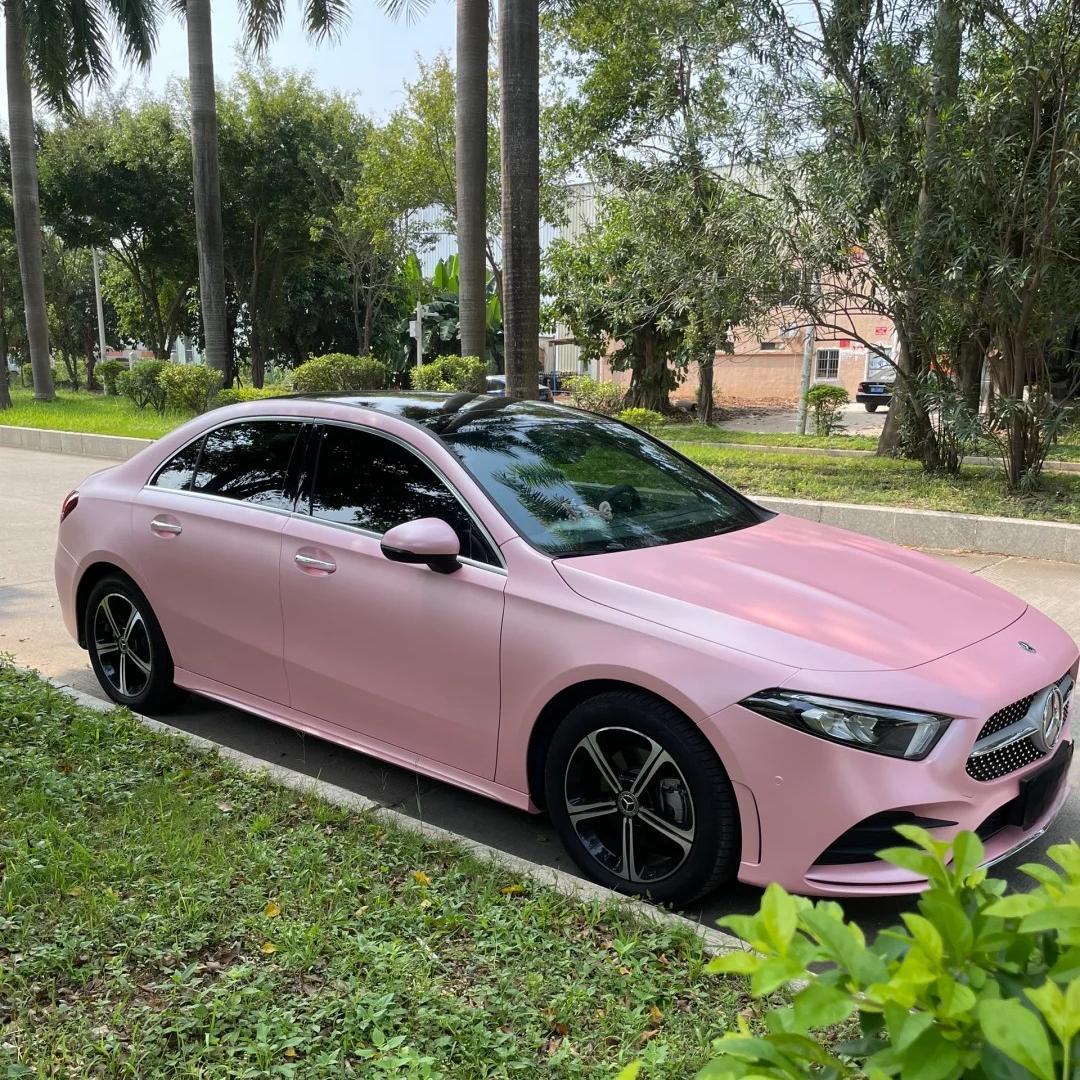 Matte Metallic Pearl Pink wrap