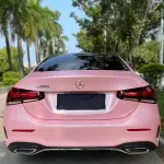 Matte Metallic Pearl Pink Car Vinyl Wrap PET