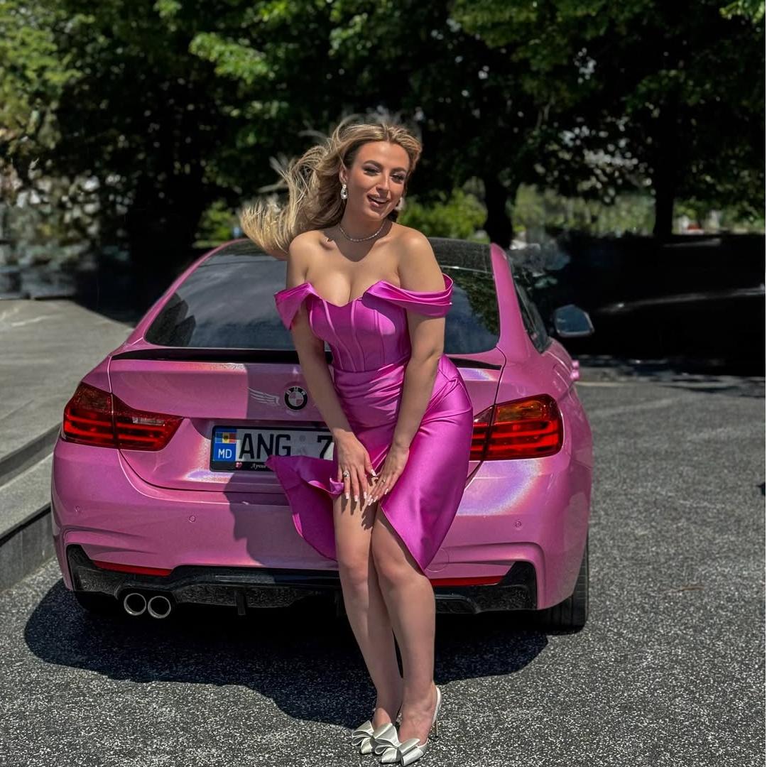 Gloss Metallic Rainbow Laser Pink Car Vinyl Wrap