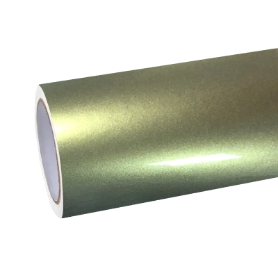 Gloss Chameleon Color Shift  Urban Bamboo Car Vinyl Wrap PET Porsche 01