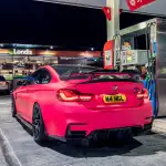 Ultimate Flat Fluorescent Pink Car Vinyl Wrap 
