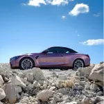 Gloss Metallic Passion Pink Car Vinyl Wrap Bentley GT PET