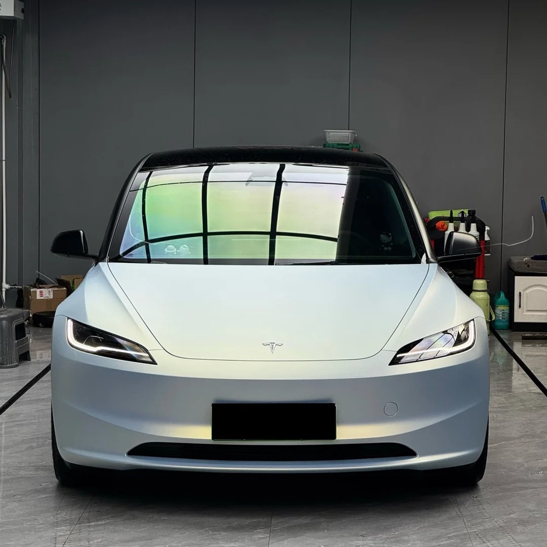 Matte Chameleon Gold Blue Car Vinyl Wrap