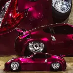 Rubellite Purple Car Vinyl Wrap